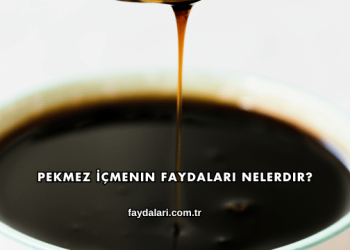 Pekmez İçmenin Faydaları Nelerdir?
