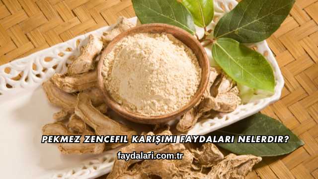 Pekmez Zencefil Karışımı Faydaları Nelerdir?