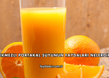 Pekmezli Portakal Suyunun Faydaları Nelerdir?