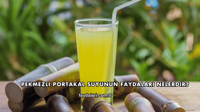 Pekmezli Portakal Suyunun Faydaları Nelerdir?