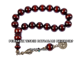Pelesenk Tesbih Faydaları Nelerdir?