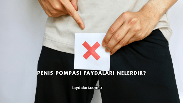 Penis Pompası Faydaları Nelerdir?
