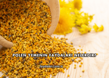 Polen Yemenin Faydaları Nelerdir?