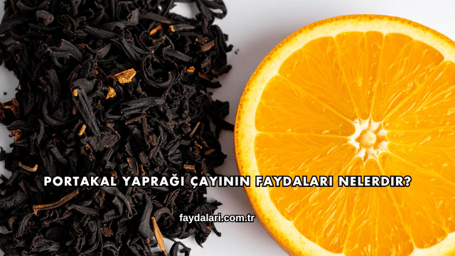 Portakal Yaprağı Çayının Faydaları Nelerdir?