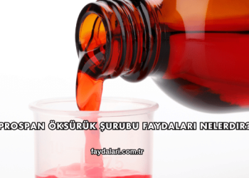 Prospan Öksürük Şurubu Faydaları Nelerdir?