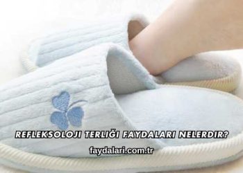 Refleksoloji Terliği Faydaları Nelerdir?