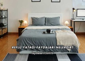 Reflü Yatağı Faydaları Nelerdir?