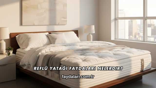 Reflü Yatağı Faydaları Nelerdir?