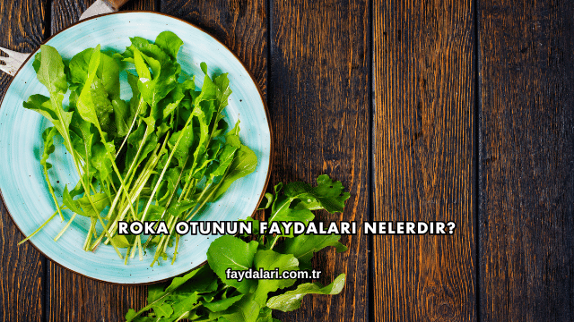 Roka Otunun Faydaları Nelerdir?