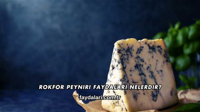 Rokfor Peyniri Faydaları Nelerdir?