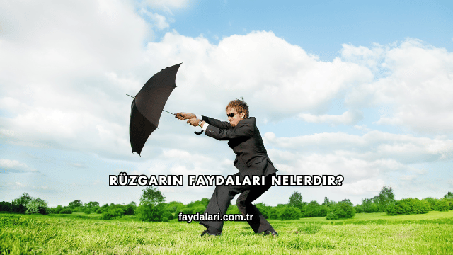 Rüzgarın Faydaları Nelerdir?
