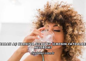 Sabah Aç Karnına Sıcak Su İçmenin Faydaları Nelerdir?