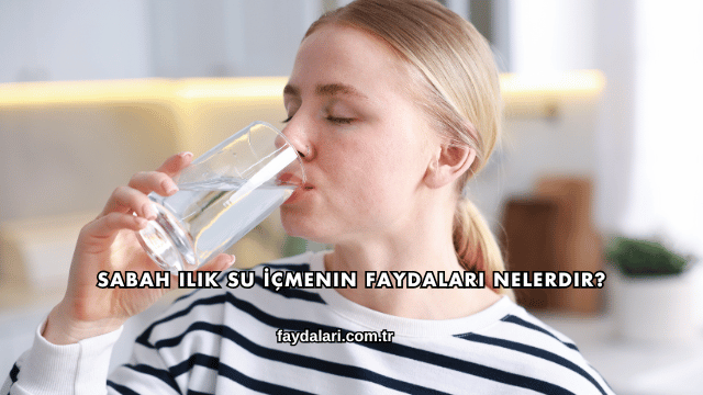 Sabah Ilık Su İçmenin Faydaları Nelerdir?