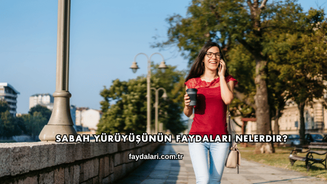 Sabah Yürüyüşünün Faydaları Nelerdir?