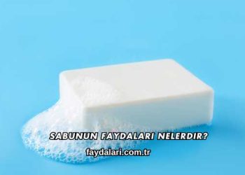 Sabunun Faydaları Nelerdir?