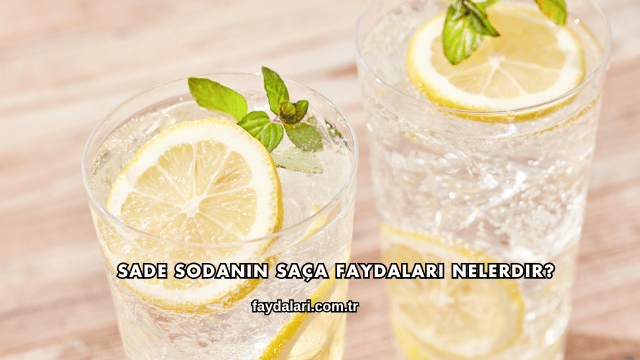 Sade Sodanın Saça Faydaları Nelerdir?