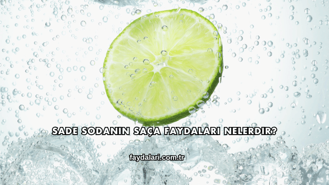 Sade Sodanın Saça Faydaları Nelerdir?
