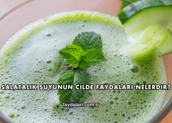 Salatalık Suyunun Cilde Faydaları Nelerdir?