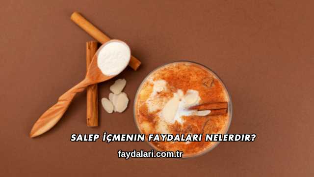 Salep İçmenin Faydaları Nelerdir?