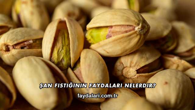 Şan Fıstığının Faydaları Nelerdir?