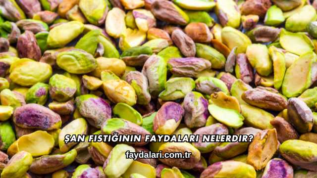 Şan Fıstığının Faydaları Nelerdir?