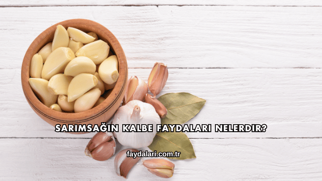 Sarımsağın Kalbe Faydaları Nelerdir?
