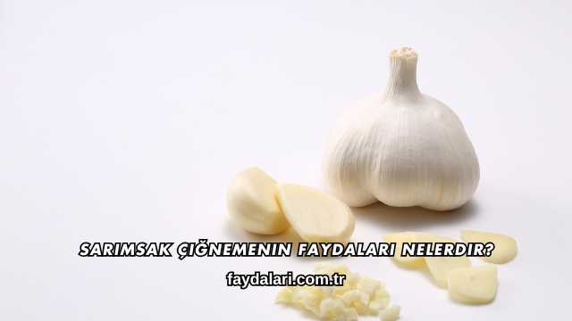 Sarımsak Çiğnemenin Faydaları Nelerdir?