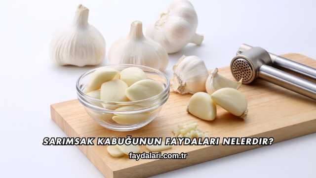 Sarımsak Kabuğunun Faydaları Nelerdir?