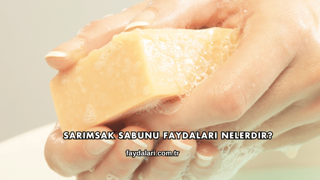 Sarımsak Sabunu Faydaları Nelerdir?