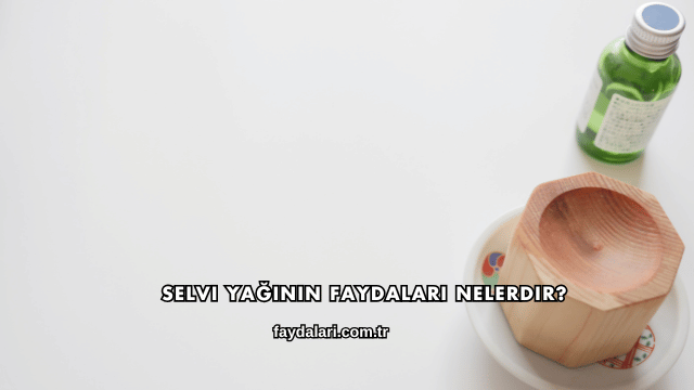 Selvi Yağının Faydaları Nelerdir?