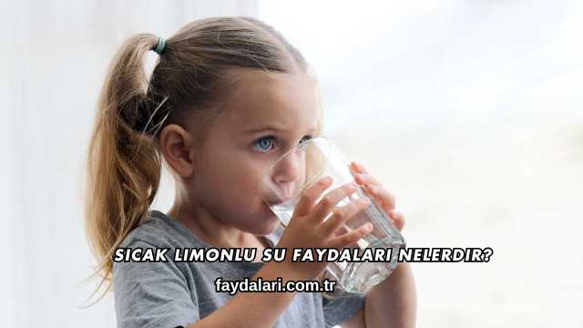 Sıcak Limonlu Su Faydaları Nelerdir?