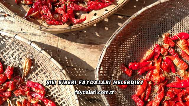 Şili Biberi Faydaları Nelerdir?