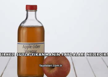 Sirkeli Suyla Yıkanmanın Faydaları Nelerdir?