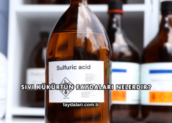 Sıvı Kükürtün Faydaları Nelerdir?