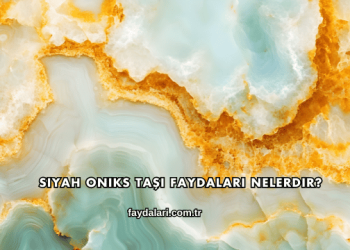 Siyah Oniks Taşı Faydaları Nelerdir?