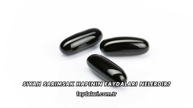 Siyah Sarımsak Hapının Faydaları Nelerdir?