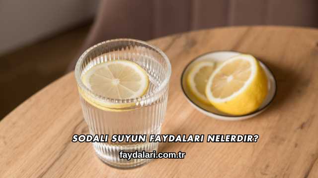 Sodalı Suyun Faydaları Nelerdir?