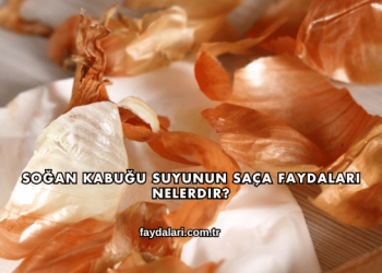 Soğan Kabuğu Suyunun Saça Faydaları Nelerdir?