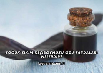 Soğuk Sıkım Keçiboynuzu Özü Faydaları Nelerdir?