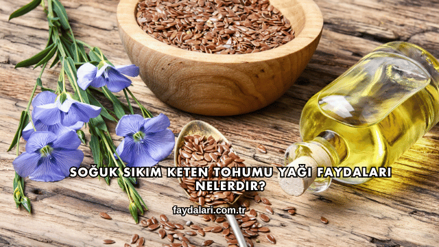 Soğuk Sıkım Keten Tohumu Yağı Faydaları Nelerdir?
