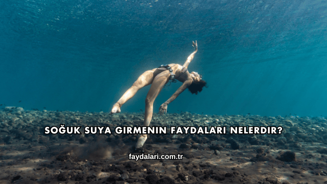 Soğuk Suya Girmenin Faydaları Nelerdir?