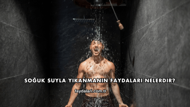 Soğuk Suyla Yıkanmanın Faydaları Nelerdir?