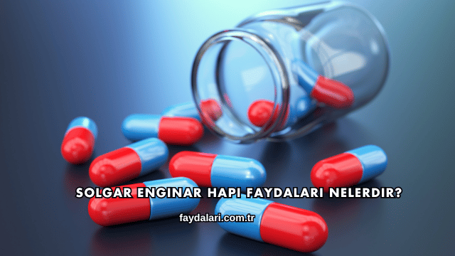 Solgar Enginar Hapı Faydaları Nelerdir?