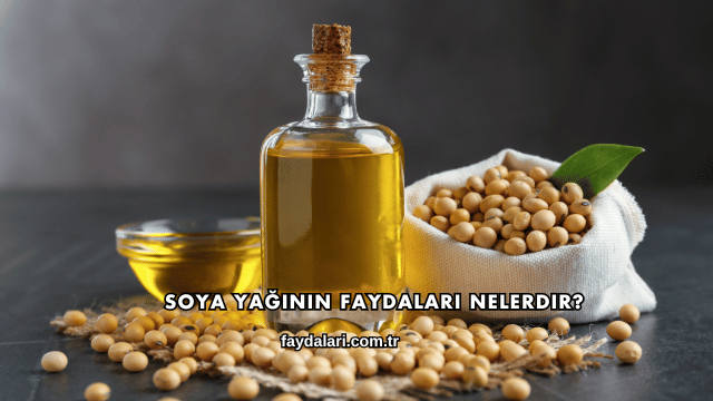 Soya Yağının Faydaları Nelerdir?