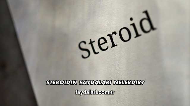 Steroidin Faydaları Nelerdir?