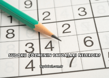 Sudoku Çözmenin Faydaları Nelerdir?