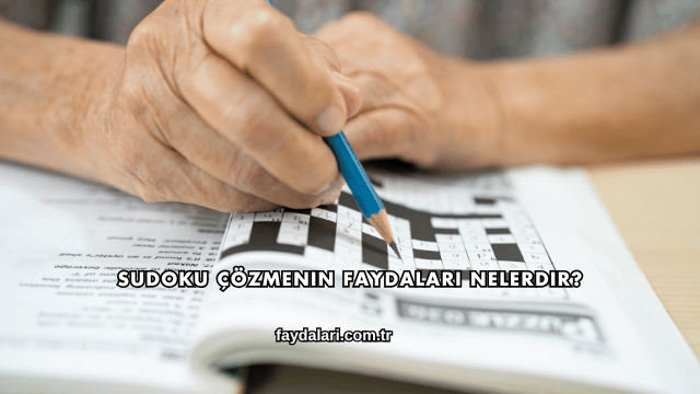 Sudoku Çözmenin Faydaları Nelerdir?