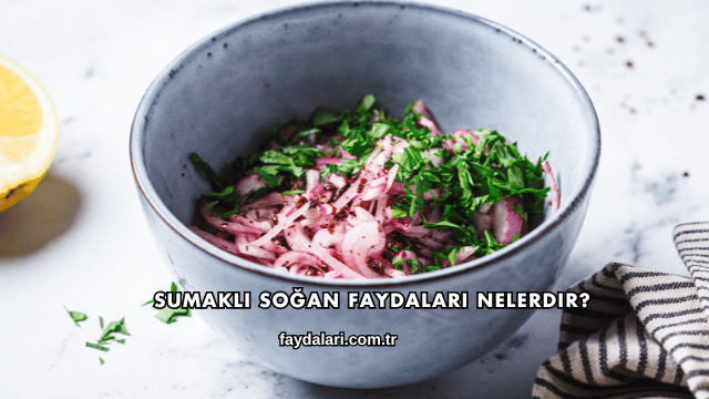 Sumaklı Soğan Faydaları Nelerdir?