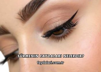 Sürmenin Faydaları Nelerdir?
