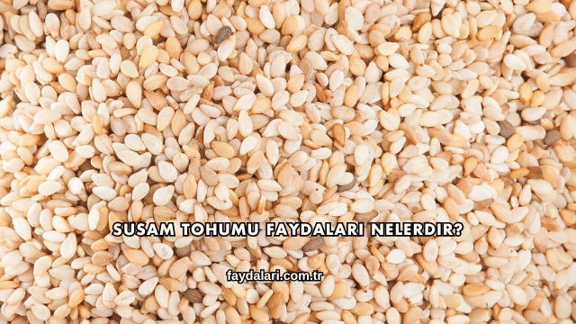 Susam Tohumu Faydaları Nelerdir?